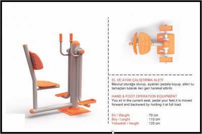 Engelsiz Fitness Serisi HDF-FS-108